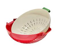 Fruit Cleaner Bowl, Vegetable Washing Colander, Multifunctional Drain Basket, Kitchen Gadget for Rinsing and Draining, Ideal for Home, Apartment, Pasta, Berry, Veggie, BBQ