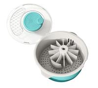 Fruit Cleaner | Spinner Hand Cranked Large Capacity Manual Wash | Fruit Cleaner Vegetable Dryer Spinner for Berry Grape Food Grain Home Apartment Camping Cooking Meal Prep