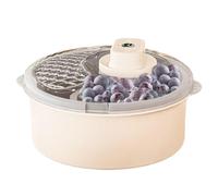 Fruit Cleaner Spinner, Manual or Electric Fruit and Vegetable Cleaner, Multi-purpose Food Washing Appliance, Efficient for Lettuce, Ideal Home Kitchen Supplies, 11.81x7.87 inches