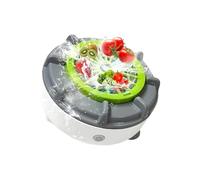 Fruit Cleaning Machine, Vegetable Purifier Device, 2.75in Portable Food Washer, Autentico Smart Technology, Usb Ricaricabile Design per Salad, Rice, Meat, Berries, Eggs