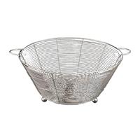 Fruit Colander Bowl - filtro in acciaio inossidabile, cestino risciacquo a filo | Ciotola di lavaggio da cucina per verdure frutta, organizzatore di lavello di scarico rapido, contenitore per controso