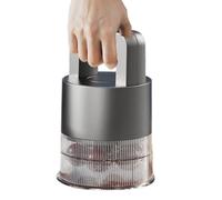 Fruit Corer - Hand Press Cherry Seed Extractor, Compact Olive Pitting Kitchen Gadget with Anti Splash Protective Cover, Quick Push Release Function, Ideal for Cake Topping Preserves Snack Preparation