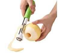 Fruit Corer Remover - 2 in 1 Retractable Stainless Steel Kitchen Gadget