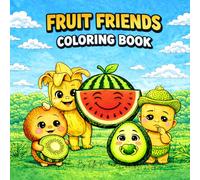 Fruit Friends: Coloring Book