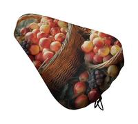 Fruit Harvest - Coprisedile per bicicletta, morbido, imbottito, per uomo e donna, comodo, impermeabile, con coulisse, per mountain bike
