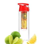 Fruit Infuser Bottle (28oz) - Handle Large Capacity Drinking Bottle | Filtro acqua bottiglia con rimozione frutta infuser per menta, lemon, kiwi | Outdoor Sport, Palestra, Viaggi, Gift Mug