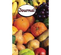 Fruit Journal: Diary with lined pages for thoughts and contemplation | 6x9 inches, 200 Pages | Write feelings and daily reflections