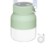 Fruit Juicer Machine, 800ml Rechargeable Juice Blender with Ice CrushingBlade, Cordless Juicer Cup for Smoothies Protein Shakes Vegetable Extracts at Home Gym Kitchen Travel, Green