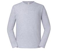 Fruit Loom Iconico 195 Premium Manica Lunga T-Shirt XS - 5XL