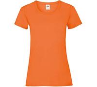 Fruit of the Loom 61-372-0, Maglietta Donna, Arancione (Orange), Small