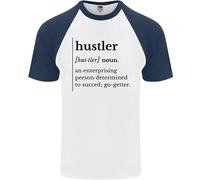 Fruit of the Loom 610260 Uomo Hustler Definition Baseball T-Shirt Cotone