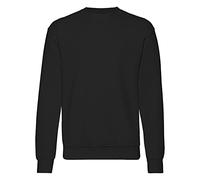 Fruit of the Loom 62-202-0 Maglia di Tuta, Nero, XL Uomo