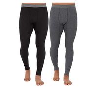 Fruit of the Loom Biancheria Intima Termica da Uomo Riciclata a Nido d’Ape, Parte Inferiore Lunga, 4XL