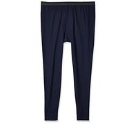 Fruit of the Loom Biancheria Intima Termica da Uomo Riciclata a Nido d’Ape, Parte Inferiore Lunga, Navy, L