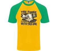 Fruit of the Loom Blacksmith The Forge Camicia Uomo Manica Corta Baseball