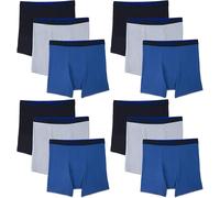 Fruit Of The Loom Boxer Briefs In Cotone Performance Da Uomo (12 Pezzi)