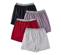 Fruit of The Loom - Boxer da Uomo in Maglia - Multicolore - X-Large