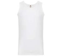 Fruit of the Loom - Canotta 100% Cotone - Uomo (XL) (Bianco)