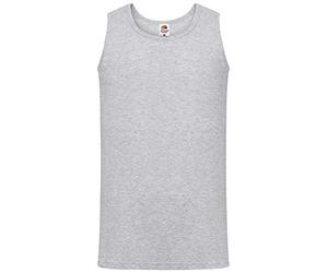 Fruit of the Loom - Canotta 100% Cotone - Uomo (XXL) (Erica Grigia)