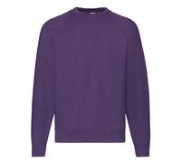 Fruit of the Loom Classic 80/20 Felpa Raglan Uomo (RW8098)