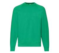 Fruit of the Loom Classic 80/20 Felpa Raglan Uomo (RW8098)