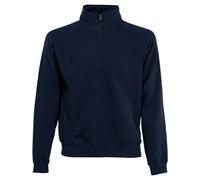 Fruit of the Loom Classic 80/20 Zip da uomo Felpa casual collo