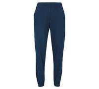 Fruit of the Loom Classic Elasticated Cuff Jog Pants + sacchetto di stoffa MyShirt, Navy Blue Borsa in tessuto Myshirt, S