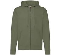 Fruit of the Loom Classic Felpa con Cappuccio e Zip Intera Adulto (RW7794)