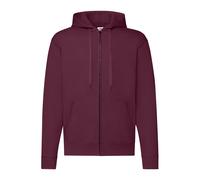 Fruit of the Loom Classic Felpa con Cappuccio e Zip Intera Uomo (PC4559)