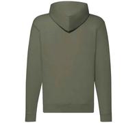 Fruit of the Loom Classic Felpa con Cappuccio e Zip Intera Uomo (PC4559)