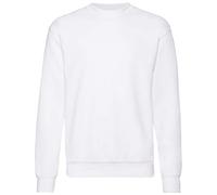 Fruit of the Loom Classic Felpa con cappuccio Uomo, Bianco (White), M