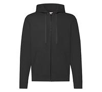 Fruit of the Loom Classic Felpa con cappuccio Uomo, Nero (Black), X-Large