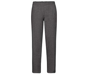 Fruit of The Loom Classic Open Hem Jog Pants, grigio scuro, XL