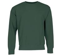 Fruit Of The Loom Classic Sweat, Felpa Girocollo Tinta Unita Uomo, Verde bottiglia, Medium