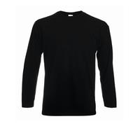 Fruit of the Loom Cotton T-Shirt Manica Lunga Valore S-5XL