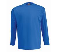Fruit of the Loom Cotton T-Shirt Manica Lunga Valore S-5XL