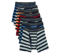 Fruit Of The Loom EverSoft Coolzone - Boxer da ragazzo a righe, confezione da 7, Rotazione assortita 3, L