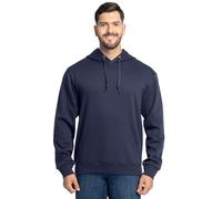 Fruit of The Loom Eversoft Fleece Pullover Hooded Sweatshirt, Moisture Wicking & Breathable Camicia, Blu Navy, L Unisex-Adulto