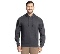 Fruit of The Loom Eversoft Fleece Pullover Hooded Sweatshirt, Moisture Wicking & Breathable Camicia, Erica Nera, X-Large Unisex-Adulto