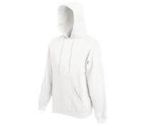 FRUIT OF THE LOOM felpa CAPPUCCIO maglia NO ZIP 18 colori UOMO Hoodie CLASSIC @