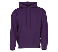 Fruit of the Loom Felpa classica con cappuccio da uomo, Viola, XXL