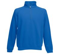 Fruit Of The Loom - Felpa Collo Alto con Cerniera - Uomo (BC358)