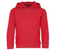 Fruit of the loom - Felpa con cappuccio da bambino unisex, Red, M