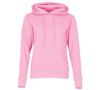 Fruit of the Loom Felpa con cappuccio da donna Classic + sacchetto in tessuto MyShirt, Rosa gratis sacchetto di stoffa, M