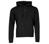 Fruit of the Loom Felpa con Cappuccio da Uomo con Zip Frontale, Nero, S
