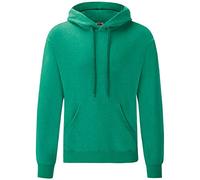 Fruit of the Loom - Felpa con cappuccio da uomo Retrò Grã1÷4n melange s