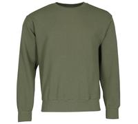 Fruit of the Loom Felpa con maniche, colore: oliva, taglia: 2XL