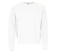 Fruit of the Loom - Felpa con maniche raglan da uomo, Basic Sweat Raglan Pullover S-XXL 12 colori, bianco, L
