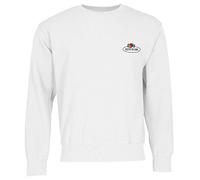 Fruit of the Loom, felpa da uomo, Bianco - Logo vintage piccolo, XL