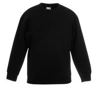 Fruit Of The Loom - Felpa Girocollo Classica Maniche Lunghe - Bambino (RW6857)
